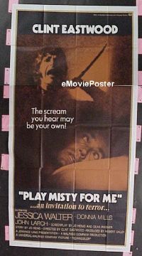 #257 PLAY MISTY FOR ME 3sh '71 Clint Eastwood 