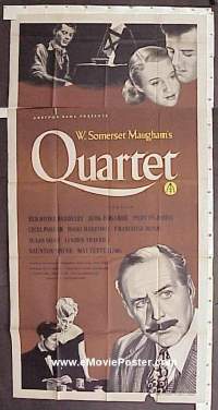 #075 QUARTET English 3sh '49 Maugham, Bogarde 