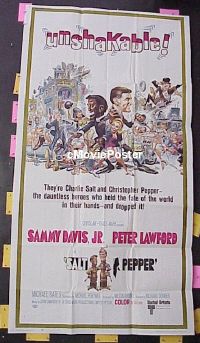 #261 SALT & PEPPER 3sh '68 Sammy Davis Jr. 