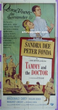 #265 TAMMY & THE DOCTOR 3sh '63 Dee, Fonda 