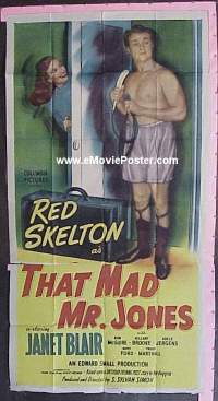 #074 THAT MAD MR JONES 3sh '48 Red Skelton 