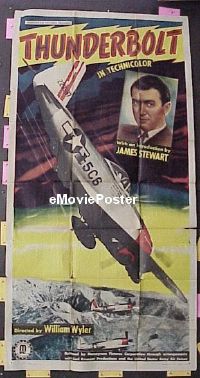 #267 THUNDERBOLT 3sh '47 James Stewart 