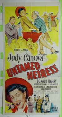 #6265 UNTAMED HEIRESS 3sh '54 Judy Canova 