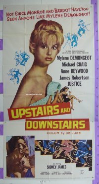 #6266 UPSTAIRS & DOWNSTAIRS 3sh '60 sex! 