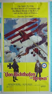 #6269 VON RICHTHOFEN & BROWN 3sh '71 WWI 