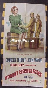 #044 WITHOUT RESERVATIONS 3sh '46 John Wayne 