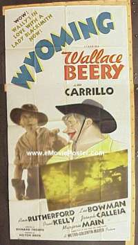 #096 WYOMING 3sh '40 Beery, Carrillo 