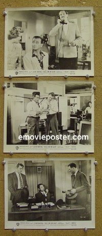 #5108 BIG JIM McLAIN 3 8x10s '52 John Wayne 