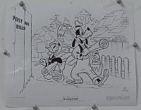 #189 BILLPOSTERS 8x10 '40 Goofy 