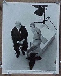 #192 BIRDS 8x10 '63 candid Hitchcock & Hedren 