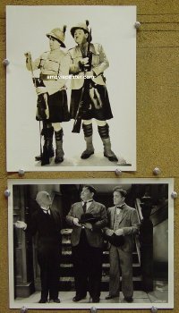 #3203 BONNIE SCOTLAND 2 8x10s'35 Laurel & H