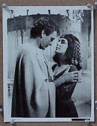 #217 CLEOPATRA 8x10 '64 Liz Taylor, Burton 