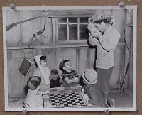 #041 OUR GANG KIDS PLAYING CHECKERS 8x10 