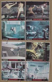 #243 GAME OF DEATH set of 8 color 8x10s '79 