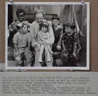 #044 HANS KINDLER WITH OUR GANG! candid 8x10 