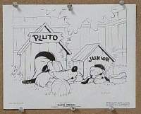 #034 PLUTO JUNIOR 8x10 '42 Walt Disney 