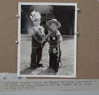 #001 INDIAN SCOTTY & COWBOY SPANKY candid8x10 