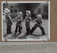 #066 SCOTTY & SPANKY AS COWBOYS & INDIAN 8x10 