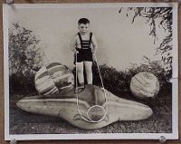 #009 SPANKY RIDES AN INFLATED SHARK 8x10 