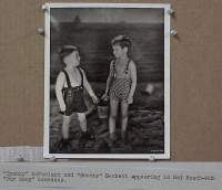 #045 SCOTTY & SPANKY AT THE BEACH candid 8x10 