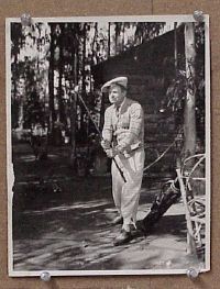 #147 WILL ROGERS GOLFING candid 8x10 20s 