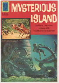 #191 MYSTERIOUS ISLAND comic book '61 