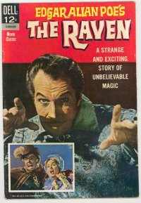 #195 RAVEN comic book '63 Vincent Price 