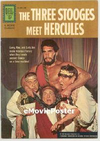 #192 3 STOOGES MEET HERCULES comic book '61 