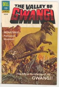 #200 VALLEY OF GWANGI comic book '69 