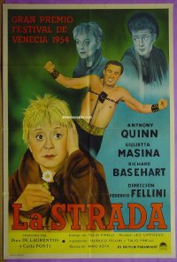 #6441 LA STRADA Argent '54 Federico Fellini 