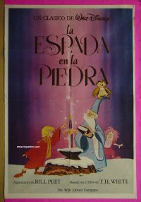 #6544 SWORD IN THE STONE Argent R80s Disney 