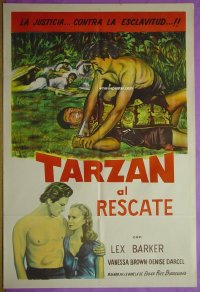 #6545 TARZAN & THE SLAVE GIRL Argent R1960