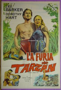 #6548 TARZAN'S SAVAGE FURY Argent '52 Barker 