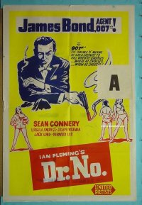 #1135 DR NO Aust 1sh R60s Sean Connery