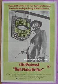 HIGH PLAINS DRIFTER Aust 1sh