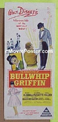 #188 ADVENTURES OF BULLWHIP GRIFFIN daybill 