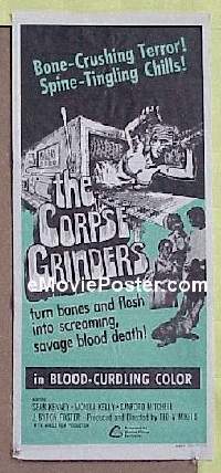 #396 CORPSE GRINDERS Australian daybill '71 