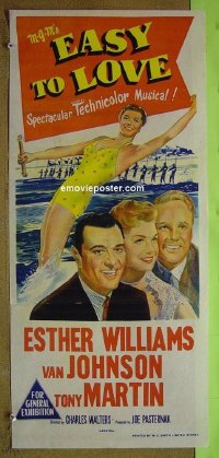 #1574 EASY TO LOVE Aust daybill '53 Williams