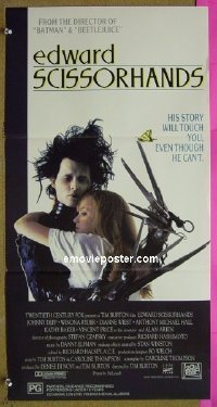 #1356 EDWARD SCISSORHANDS Aust DB '90 Depp