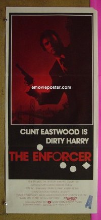 #1582 ENFORCER Aust daybill 77 Clint Eastwood