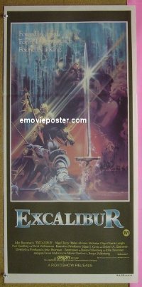 #5208 EXCALIBUR Aust daybill '81 John Boorman