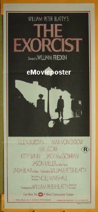 #1381 EXORCIST Aust DB 74 Friedkin, Von Sydow