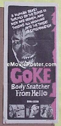 #411 GOKE BODY SNATCHER FROM HELL Austdaybill 