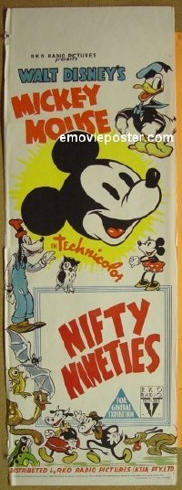 #8617 NIFTY 90s Aust daybill '41 cartoon 