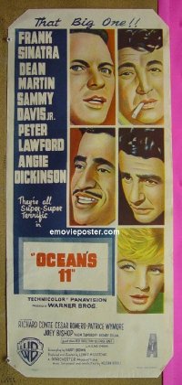 #1770 OCEAN'S 11 Aust DB 60 classic Rat Pack!