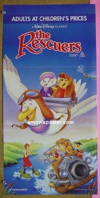 #438 RESCUERS Australian daybill R90s Disney 