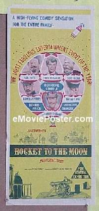 #439 ROCKET TO THE MOON Aust daybill '67 Ives 