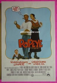 #2064 POPEYE Aust 1sh '80 Williams, Altman 