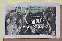 #284 AWFUL DR ORLOFF Belgian poster 62 Vernon 