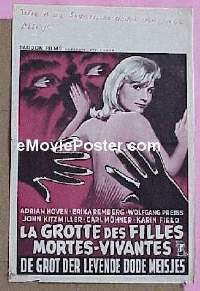 #292 CAVE OF THE LIVING DEAD Belgian poster 